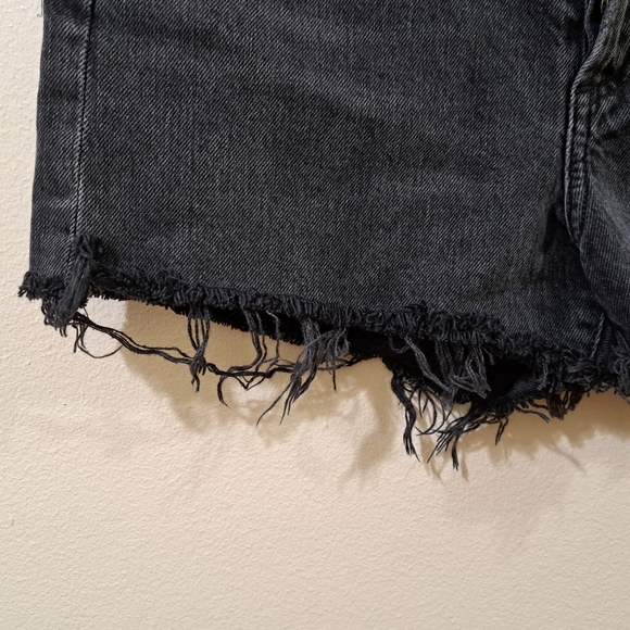 AGOLDE high rise jean short - Picture 5 of 8